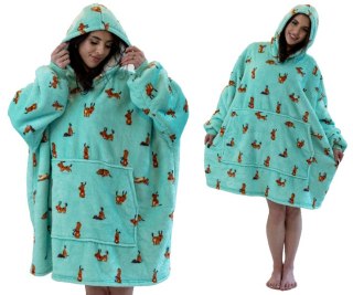 Bluza Koc Miętowa w Jamniki HA16