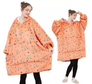 Bluza Koc Pomarańczowa w Pieski dla Dorosłych HA9