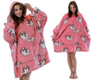 Bluza Koc Różowe w Pieski HA18