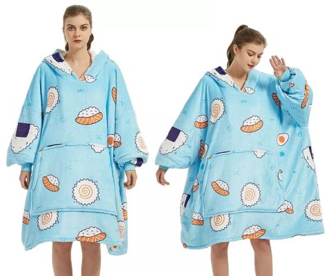 Bluza Koc Sushi dla Dorosłych HA6 Bluza Koc Sushi dla Dorosłych HA6
