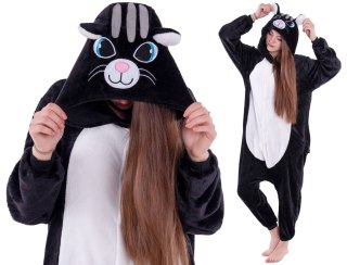 Piżama Czarny Kot 176 XL