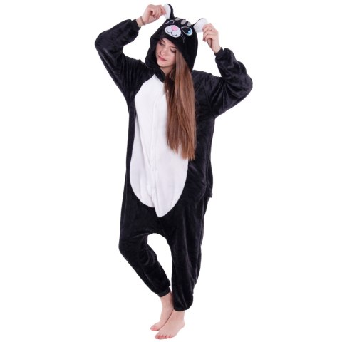 Piżama Czarny Kot 176 XL