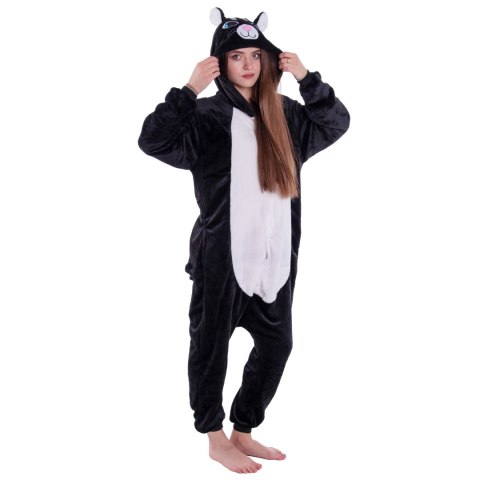 Piżama Czarny Kot 176 XL