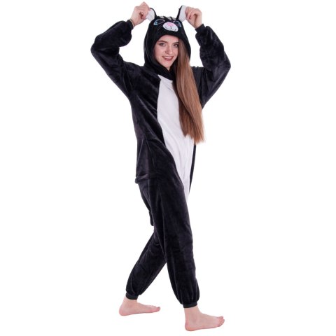 Piżama Czarny Kot 176 XL