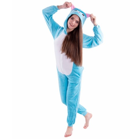 Piżama Niebieski Kot 176 XL