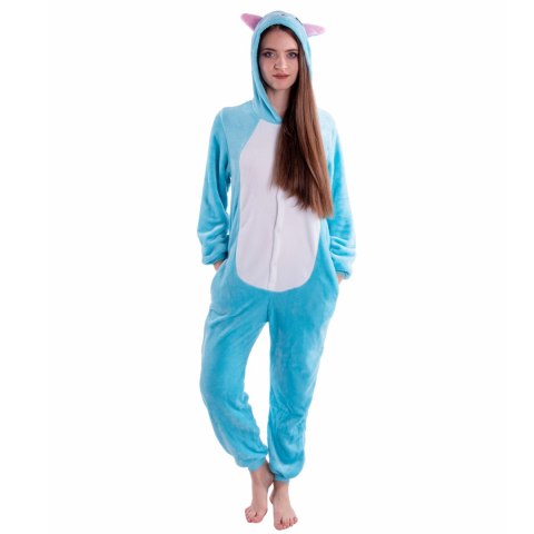 Piżama Niebieski Kot 176 XL