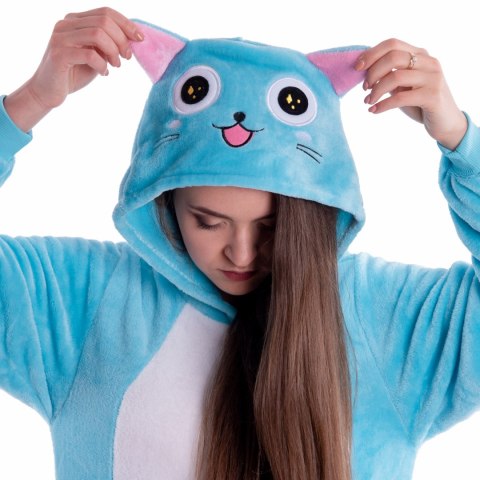 Piżama Niebieski Kot 176 XL