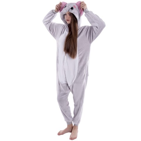 Piżama Słoń Szary 176 XL