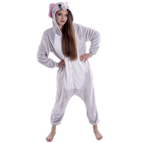Piżama Słoń Szary 176 XL