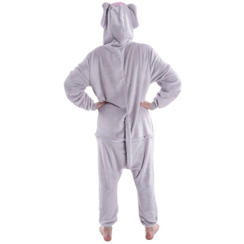 Piżama Słoń Szary 176 XL