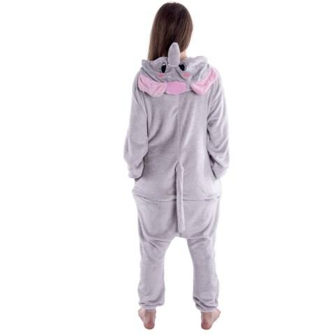 Piżama Słoń Szary 176 XL