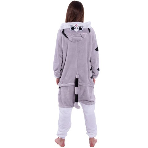 Piżama Szary Kot 176 XL