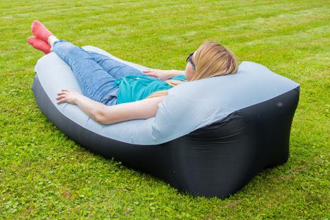 Lazy Bag Szaro-Czarny
