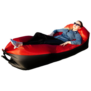 Lazy Bag Czerwono-Czarny