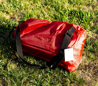 Lazy Bag Czerwono-Czarny