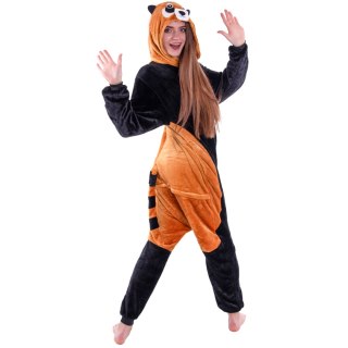 Piżama Panda Czerwona XXL