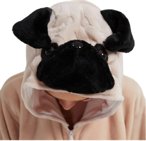 Piżama Pies Mops XL Piżama Pies Mops XL