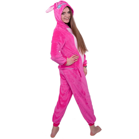 Piżama Stitch Różowy XL